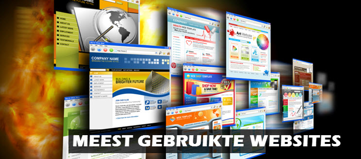 meest gebruikte websites nederland